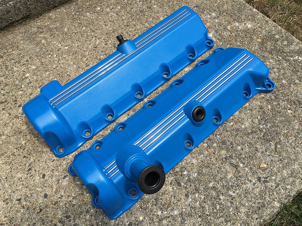 Custom 5 4l valve covers lightning rodder